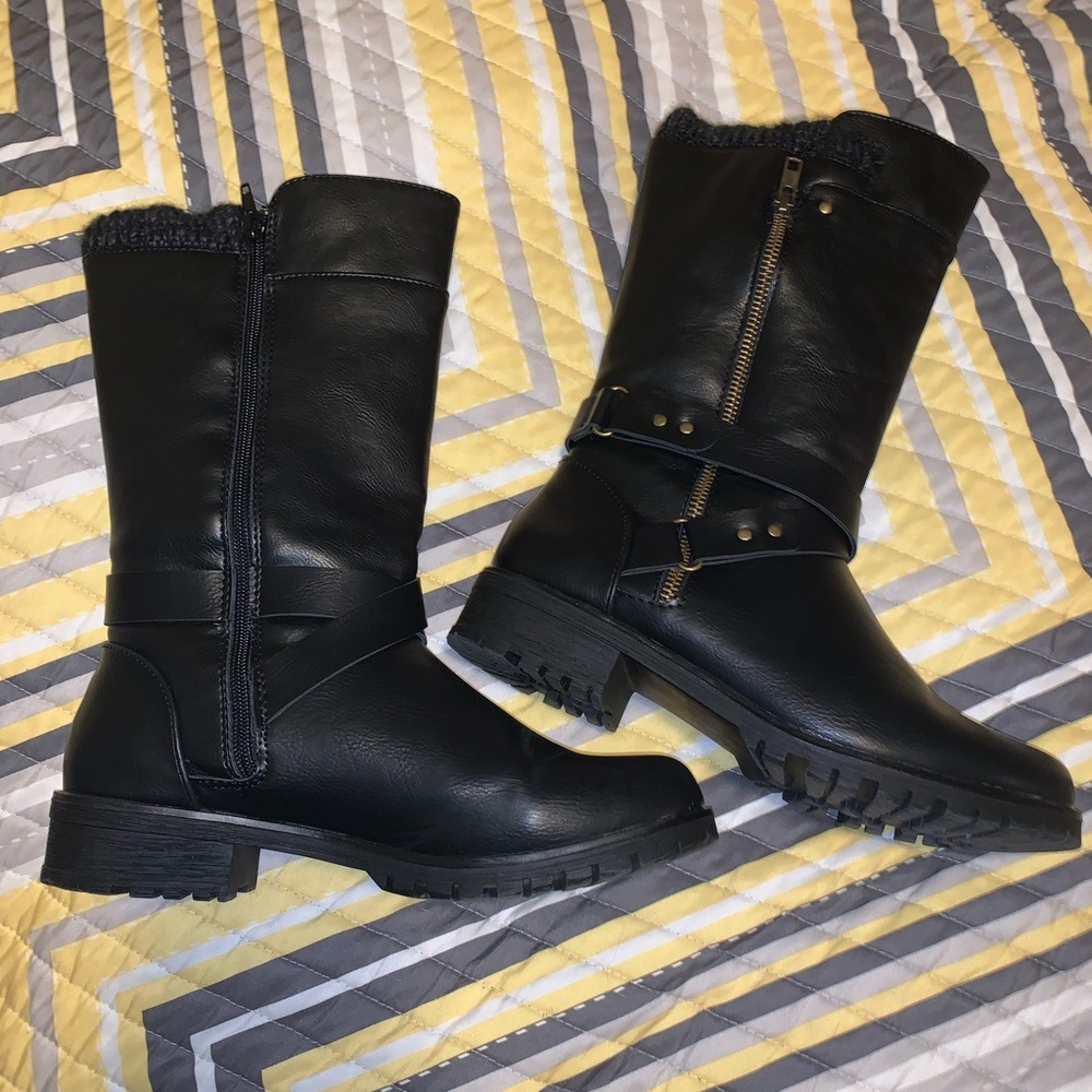Cute Biker Boots